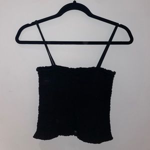 Shirted Brandy Melville Black Tank Top